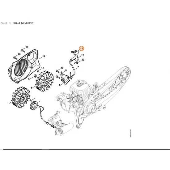 STIHL Osłona 4223 084 1600